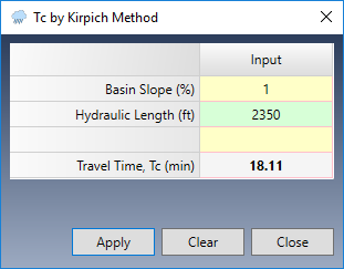 NRCS Unit Hydrograph Shape Factors – Learn Hydrology Studio